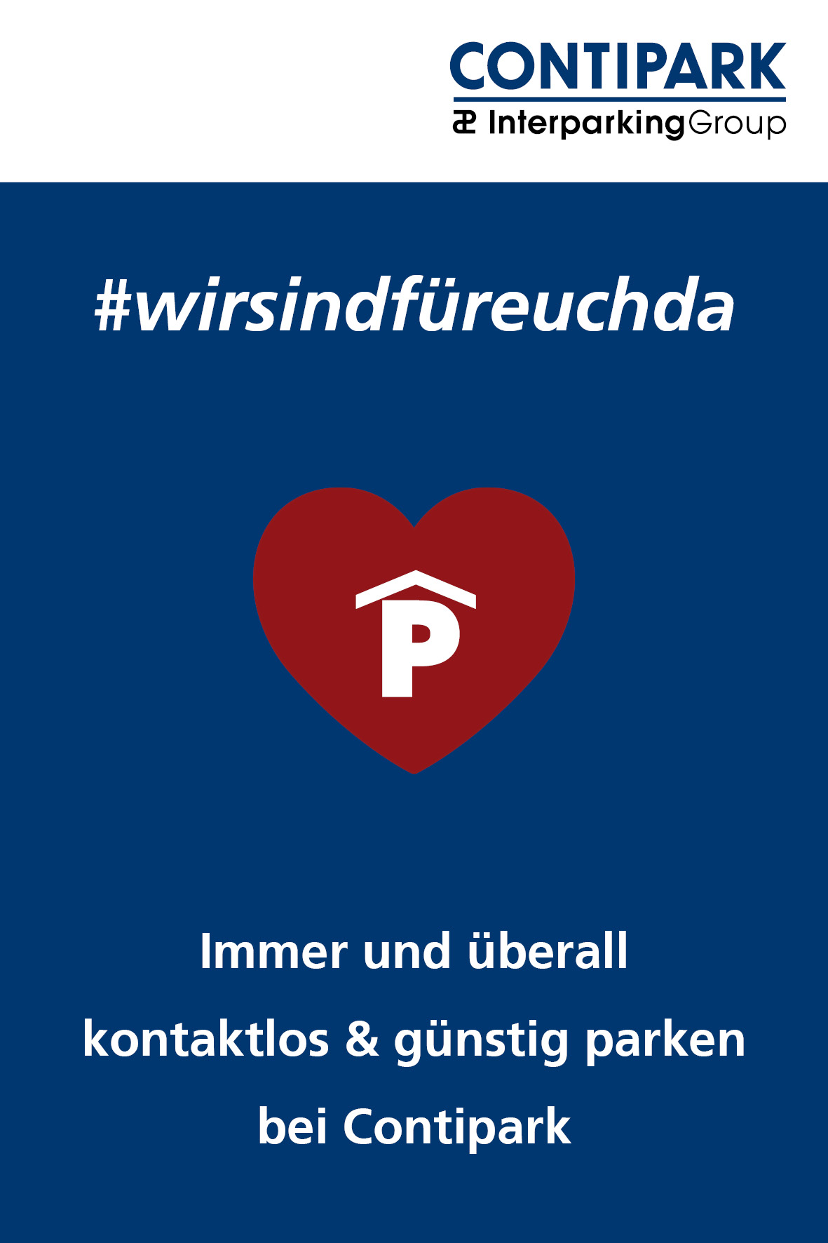 Kampagne #wirsindfuereuchda © Contipark