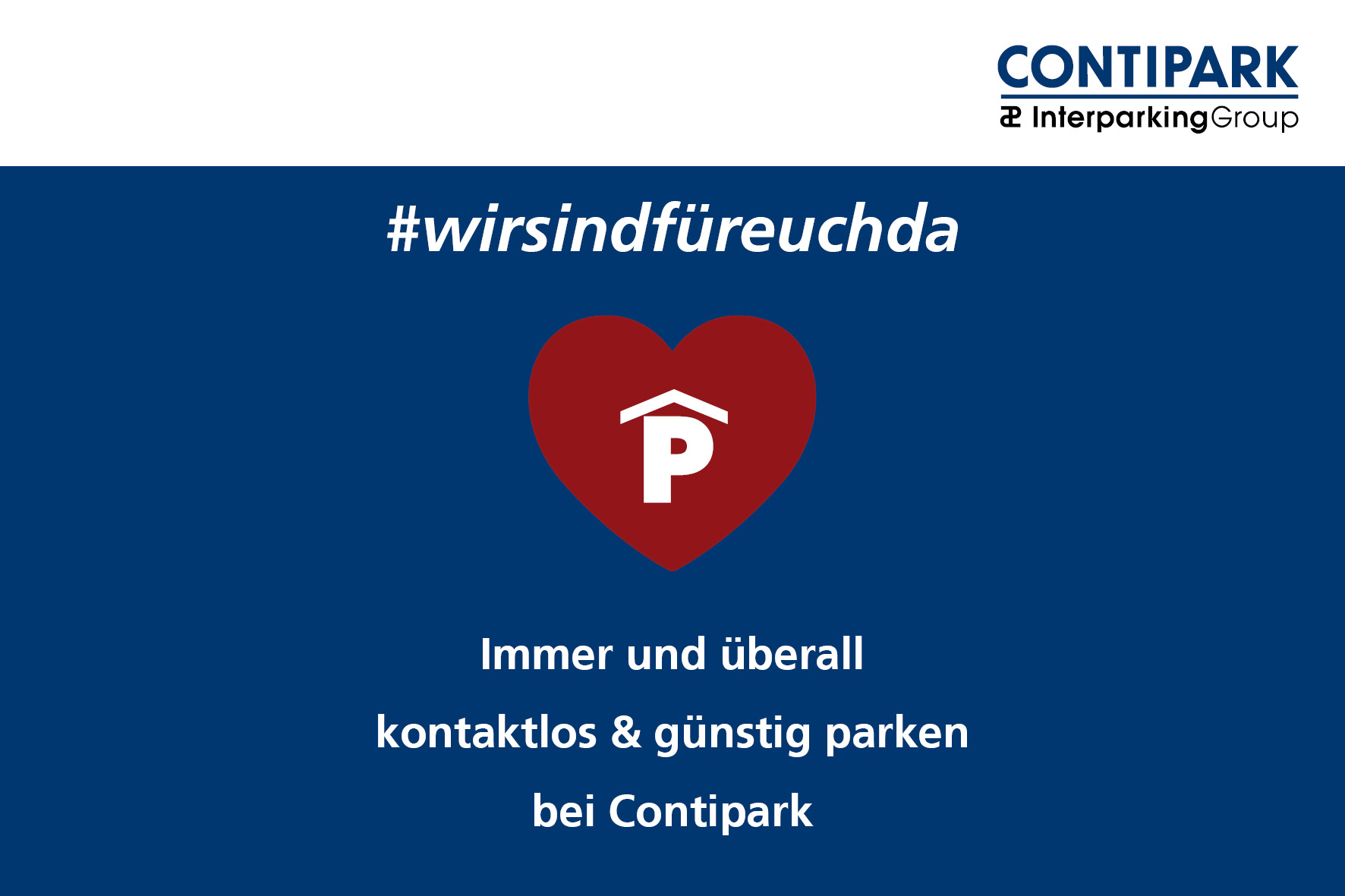 Kampagne #wirsindfuereuchda © Contipark