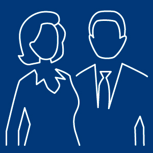 Business Team als Icon dargestellt