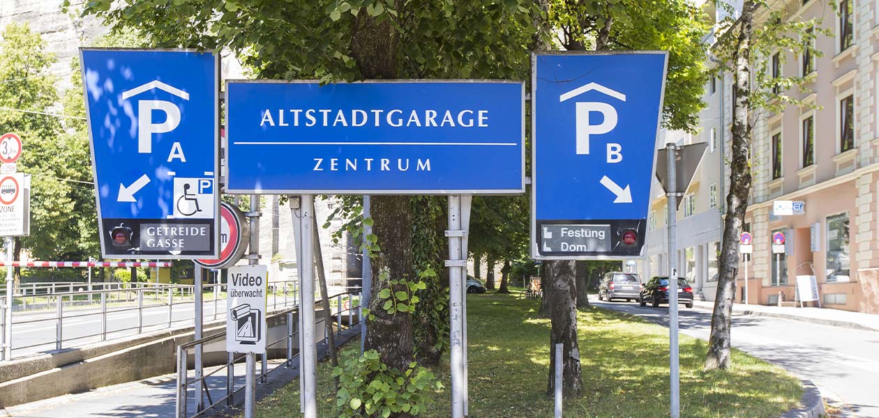 Referenz Wir betreiben - Salzburg Altstadtgarage