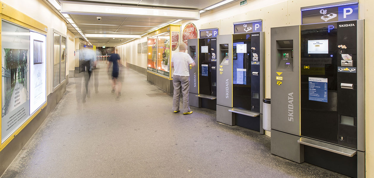 Solingen Hofgarten - Kassenautomat