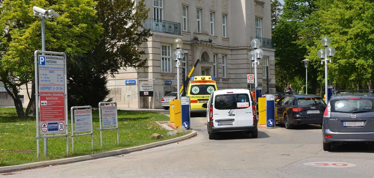 Parkplatz Krankgenhaus Hietzingen