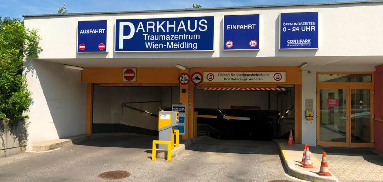 Referenz-wien-meidling Parkhaus Traumazentrum Wien-Meidlingen